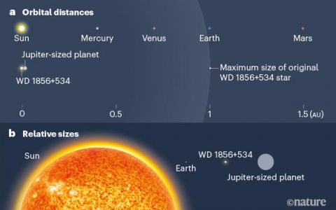 凌日外行星勘测卫星首次发现绕白矮星旋转的行星