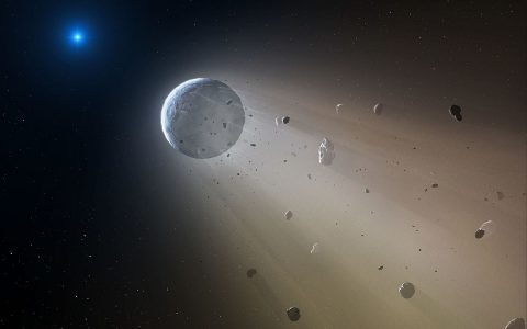 WD1145+017b：正在被白矮星撕裂和气化的末世星球