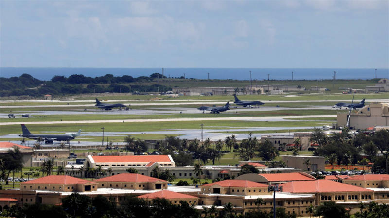 关岛上的空军基地