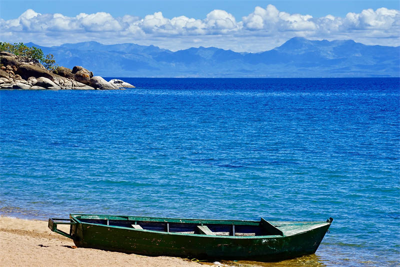 美丽的马拉维湖风景