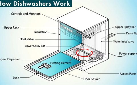 洗碗机是如何工作？