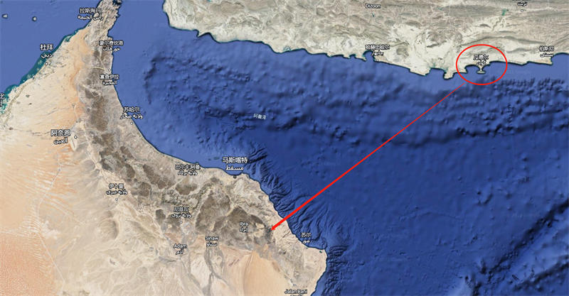 瓜达尔港原本是阿曼的飞地
