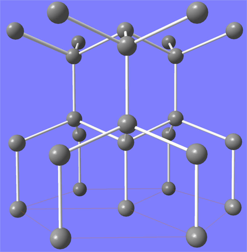 朗斯代尔石分子结构图