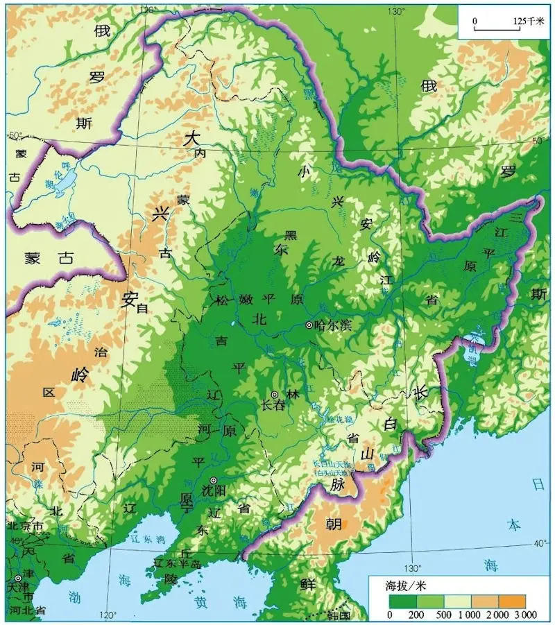 东北平原是我国面积最大的平原，又三个平原组成